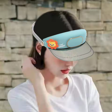 Lion Rechargeable Sun Protection Cooling Fan Hat